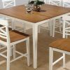 Dining Tables With White Legs And Wooden Top (Photo 2 of 25)