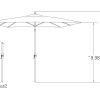 Fordwich  Rectangular Cantilever Umbrellas (Photo 17 of 25)