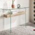 2024 Latest Chrome and Glass Rectangular Console Tables