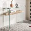 Chrome And Glass Rectangular Console Tables (Photo 1 of 15)