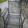 Wrought Iron Patio Rocking Chairs (Photo 8 of 15)