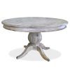 Weathered Gray Owen Pedestal Extending Dining Tables (Photo 10 of 25)