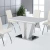 Oval White High Gloss Dining Tables (Photo 15 of 25)