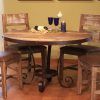Reclaimed Teak And Cast Iron Round Dining Tables (Photo 6 of 15)
