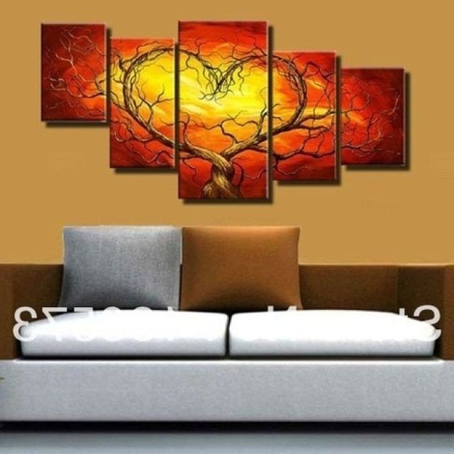  Best 15+ of Red and Yellow Wall Art