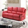 Red Leather Reclining Sofas And Loveseats (Photo 10 of 15)