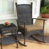 Resin Wicker Patio Rocking Chairs (Photo 6 of 15)
