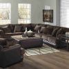 Sofas In Chocolate Brown (Photo 15 of 15)