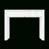 Square High-Gloss Console Tables (Photo 14 of 15)