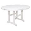 White Circle Dining Tables (Photo 25 of 25)