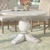 Valencia 5 Piece Round Dining Sets With Uph Seat Side Chairs (Photo 23 of 25)