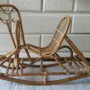 Wicker Rocking Chair With Magazine Holder (Photo 11 of 15)