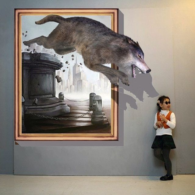 15 Best Collection of Wolf 3d Wall Art