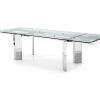 Chrome Glass Dining Tables (Photo 17 of 25)