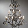 Modern Wrought Iron Chandeliers (Photo 6 of 15)