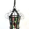 French Iron Lantern Chandeliers (Photo 5 of 15)