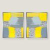 Yellow And Grey Abstract Wall Art (Photo 4 of 15)