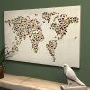 Map Of The World Wall Art (Photo 1 of 15)
