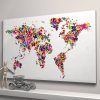Map Of The World Wall Art (Photo 5 of 15)