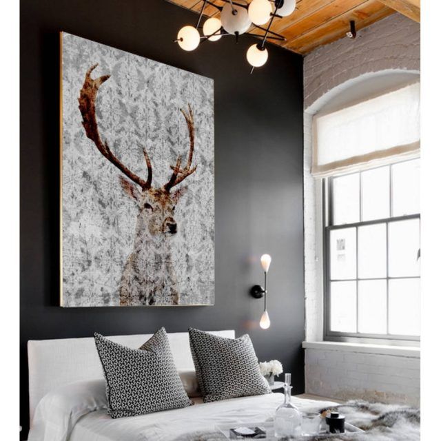  Best 15+ of Deer Canvas Wall Art