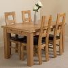 Oak Dining Tables And 4 Chairs (Photo 2 of 25)