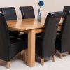 Oak Extending Dining Tables And 4 Chairs (Photo 23 of 25)