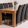 Oak Extending Dining Tables And 8 Chairs (Photo 24 of 25)
