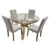 Oak And Glass Dining Tables Sets (Photo 3 of 25)