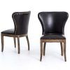 Oak Leather Dining Chairs (Photo 23 of 25)