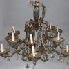 Old Brass Chandelier (Photo 4 of 15)
