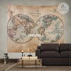Old World Map Wall Art (Photo 12 of 15)