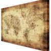 Old World Map Wall Art (Photo 5 of 15)