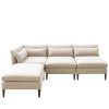 4Pc Alexis Sectional Sofas With Silver Metal Y-Legs (Photo 6 of 25)