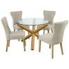 Oak And Glass Dining Tables And Chairs (Photo 10 of 25)