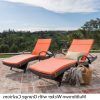 Orange Chaise Lounges (Photo 15 of 15)