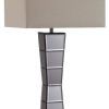 Chrome Crystal Tower Standing Lamps (Photo 10 of 15)