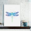 Dragonfly Painting Wall Art (Photo 12 of 15)