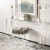 Clear Console Tables (Photo 7 of 16)