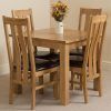 Oak Dining Tables And Leather Chairs (Photo 21 of 25)