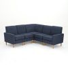 4Pc Alexis Sectional Sofas With Silver Metal Y-Legs (Photo 18 of 25)