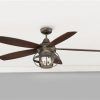 Outdoor Ceiling Fans With Cage (Photo 7 of 15)