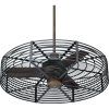 Outdoor Ceiling Fans With Cage (Photo 13 of 15)