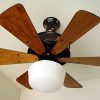 Outdoor Ceiling Fans With Schoolhouse Light (Photo 7 of 15)