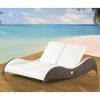 Outdoor Double Chaise Lounges (Photo 14 of 15)