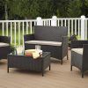 Outdoor Patio Furniture Conversation Sets (Photo 6 of 15)