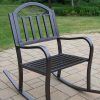 Outdoor Patio Metal Rocking Chairs (Photo 4 of 15)
