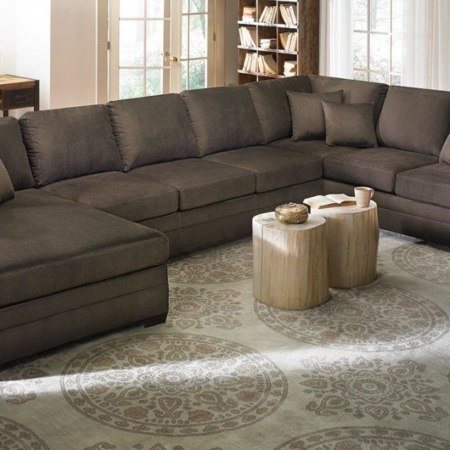 15 Photos Oversized Sectional Sofas with Chaise