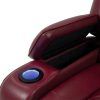 Panther Fire Leather Dual Power Reclining Sofas (Photo 15 of 15)