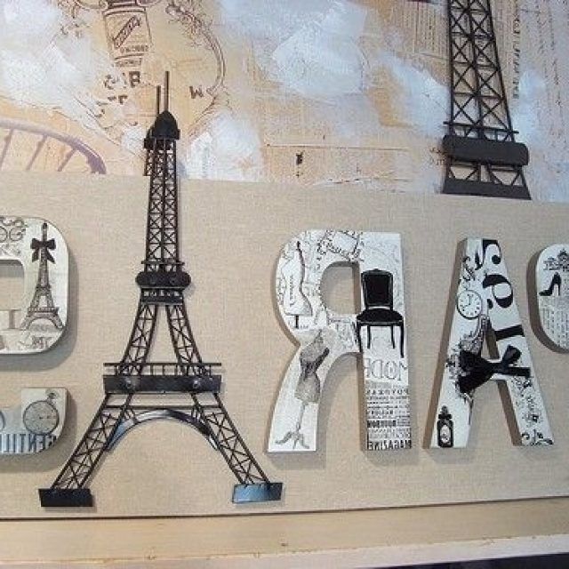 15 Best Collection of Paris Themed Wall Art