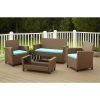 Patio Conversation Sets With Blue Cushions (Photo 5 of 15)